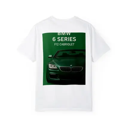 BMW Six Series F12 Cabriolet Green Background