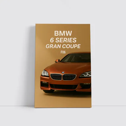 BMW Six Series Gran Coupe Orange