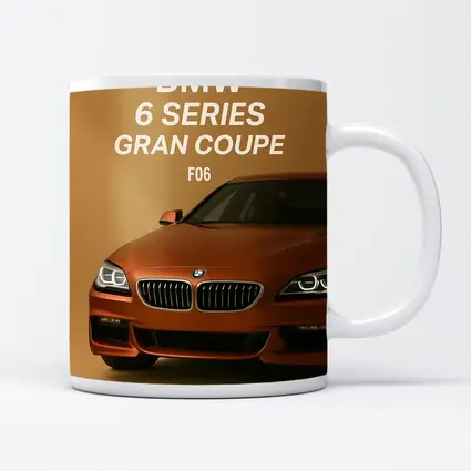 BMW Six Series Gran Coupe Orange