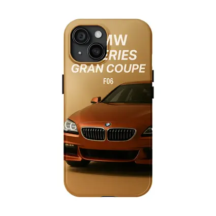 BMW Six Series Gran Coupe Orange