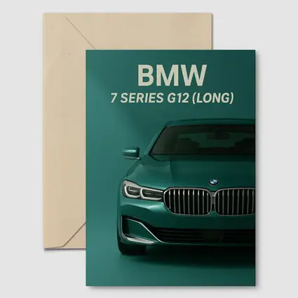 BMW Seven Series G12 Long Green