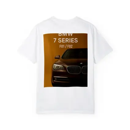 BMW Seven Series F01 F02 Brown Background