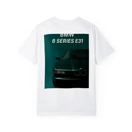 BMW 8 Series E31 Teal Studio Art