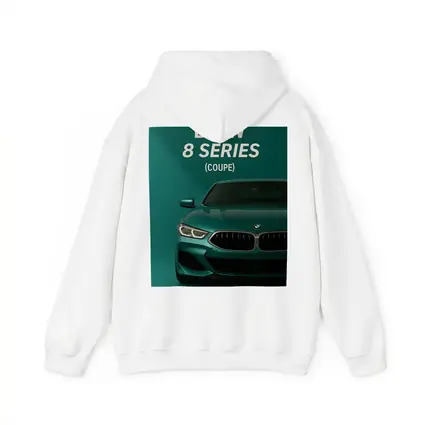 BMW 8 Series Coupe Green Minimal Art