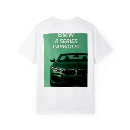 BMW Eight Series Cabriolet Green Background