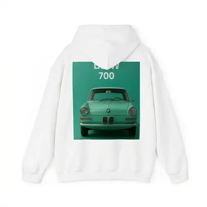 BMW 700 Classic Car Green Background
