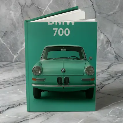 BMW 700 Classic Car Green Background