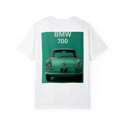 BMW 700 Classic Car Green Background