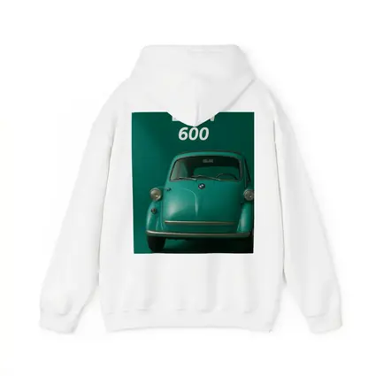 BMW 600 Classic Microcar Teal Green Background