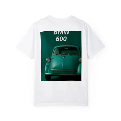 BMW 600 Classic Microcar Teal Green Background