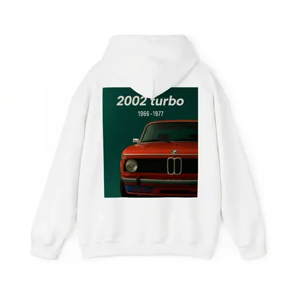 BMW 2002 Turbo Classic Red Car Art