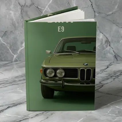 BMW E9 Classic Coupe Green Studio