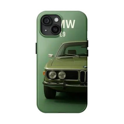 BMW E9 Classic Coupe Green Studio
