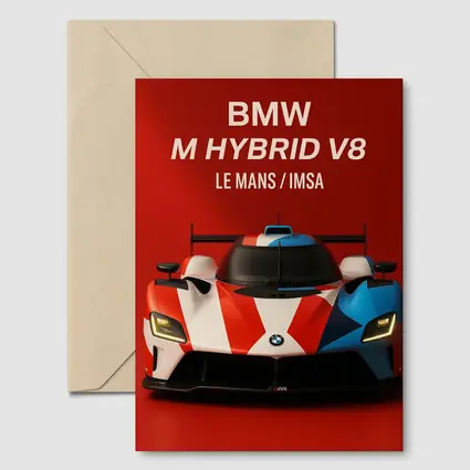 BMW M Hybrid V8 Le Mans Racing Car