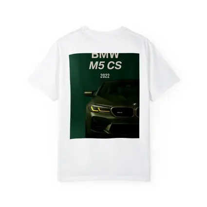 BMW M5 CS 2022 Green Front View