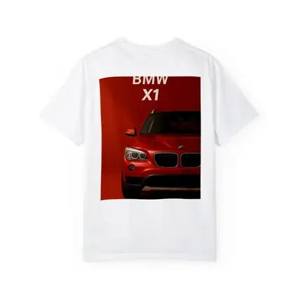 BMW X1 Red SUV Bold Red Background