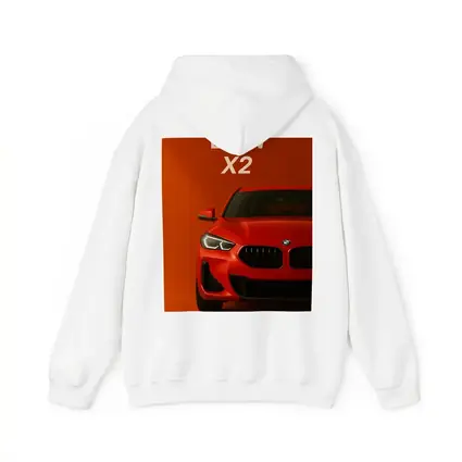 BMW X2 Bold Red Studio Front View