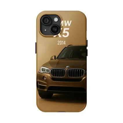 BMW X5 2014 Front View Beige Background