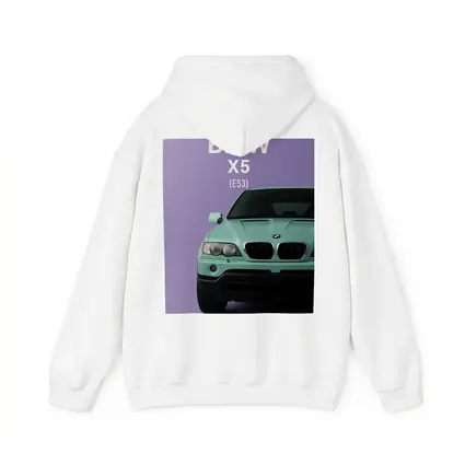 BMW X5 E53 Mint Green Purple Background