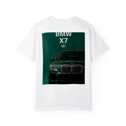 BMW X7 G07 Green Studio Front View