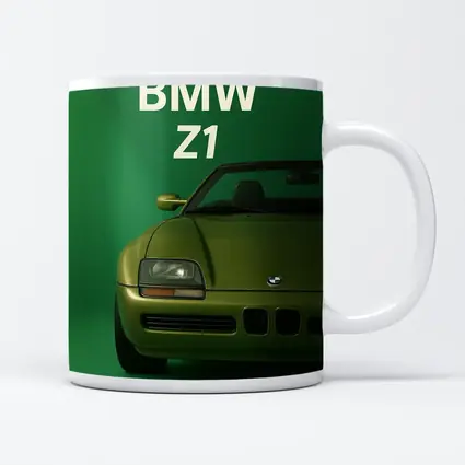 BMW Z1 Roadster Green Studio Art