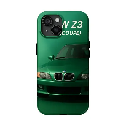 BMW Z3 Coupe E36 Green Art Print