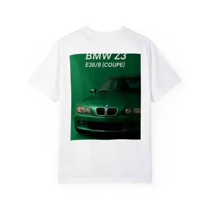 BMW Z3 Coupe E36 Green Art Print