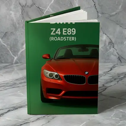 BMW Z4 E89 Roadster Green Background Art