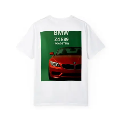 BMW Z4 E89 Roadster Green Background Art