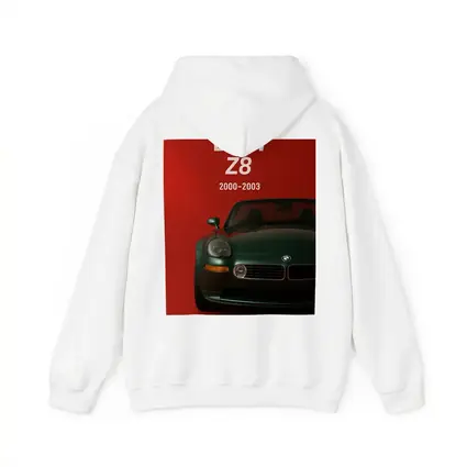 BMW Z8 Classic Roadster Red Background Art