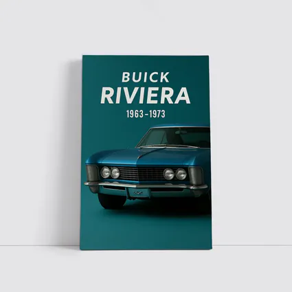Buick Riviera Classic Muscle Car Teal