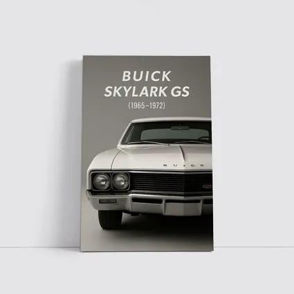 Buick Skylark GS Classic Muscle Car Art