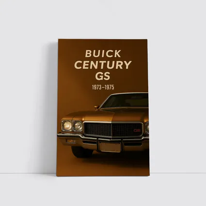 Buick Century GS Classic Muscle Car Gold