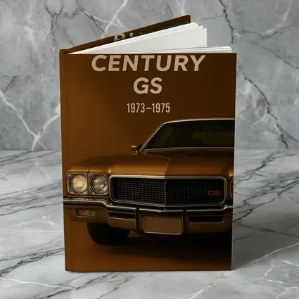 Buick Century GS Classic Muscle Car Gold