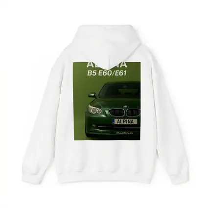 Alpina B5 E60 Green Studio Car Art