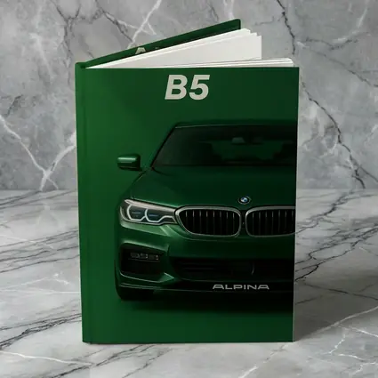 Alpina B5 Green Front View Art