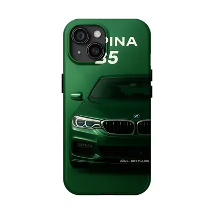 Alpina B5 Green Front View Art