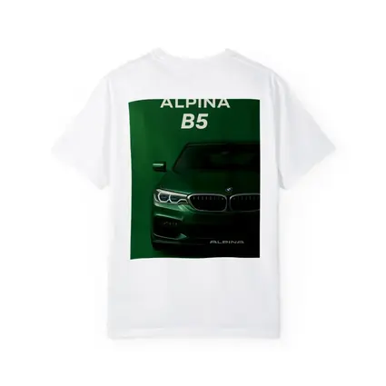 Alpina B5 Green Front View Art
