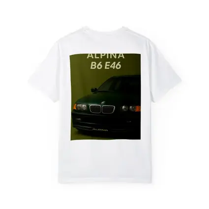 Alpina B6 E46 Green Studio Car Art