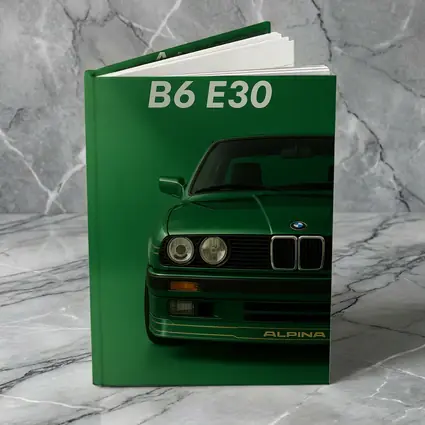 Alpina B6 E30 BMW Green Studio Art