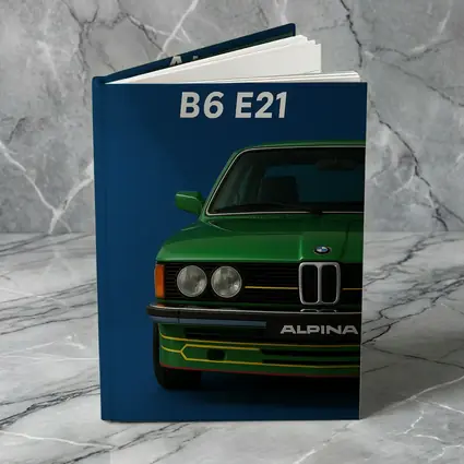 Alpina B6 E21 Green Classic Car Art