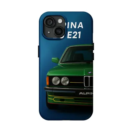 Alpina B6 E21 Green Classic Car Art