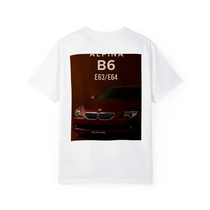 Alpina B6 E63 Deep Red Dark Background