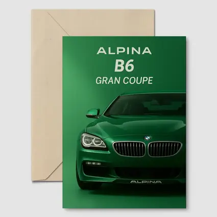BMW Alpina B6 Gran Coupe Green