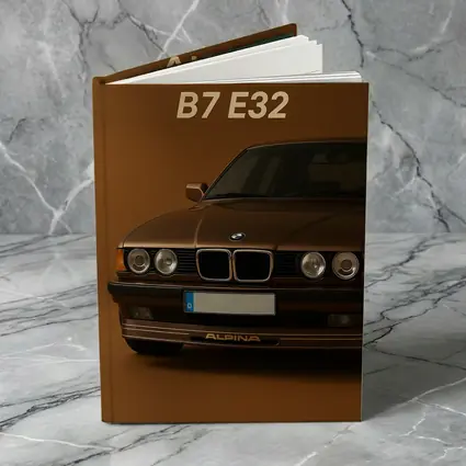 Alpina B7 E32 Brown Studio Background