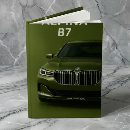 Alpina B7 Green Luxury Sedan Front View