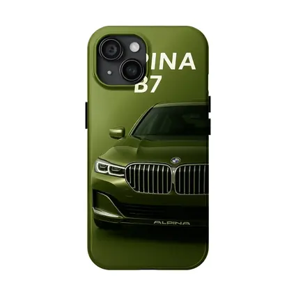 Alpina B7 Green Luxury Sedan Front View