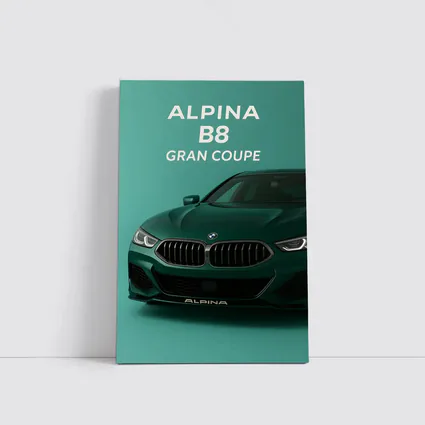 Alpina B8 Gran Coupe Green Art