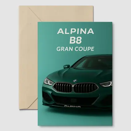 Alpina B8 Gran Coupe Green Art