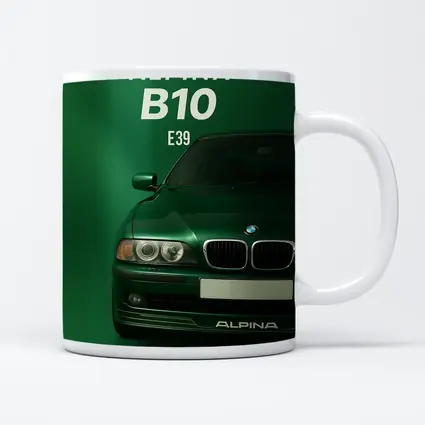 Alpina B10 E39 Green Wall Art